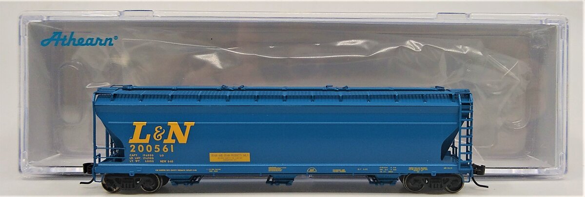 Athearn 6951 N Louisville & Nashville ACF 4600 Covered Hopper #200561