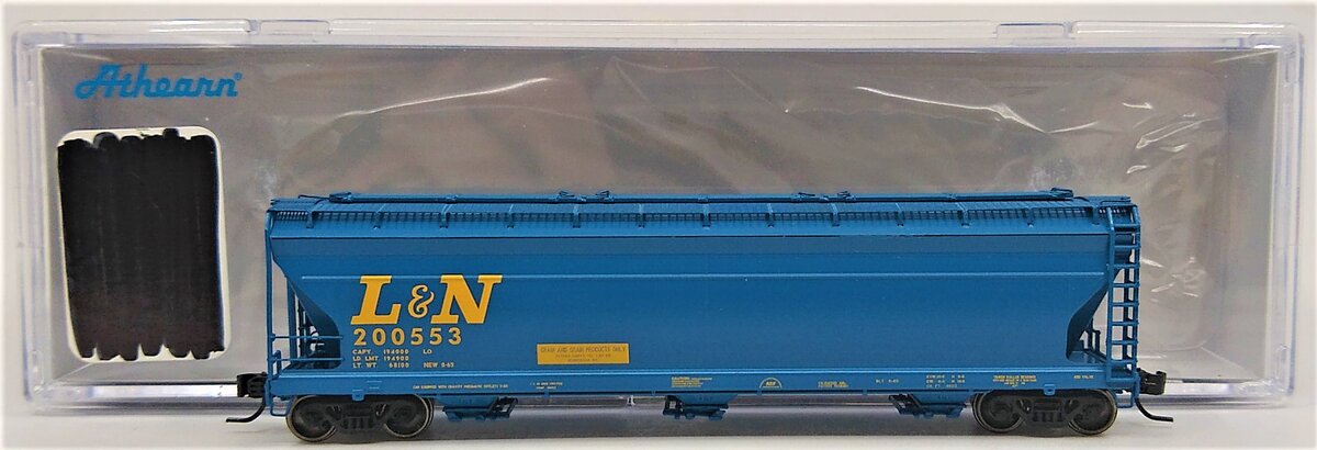Athearn 6950 N Louisville & Kentucky ACF 4600 Covered Hopper #200553