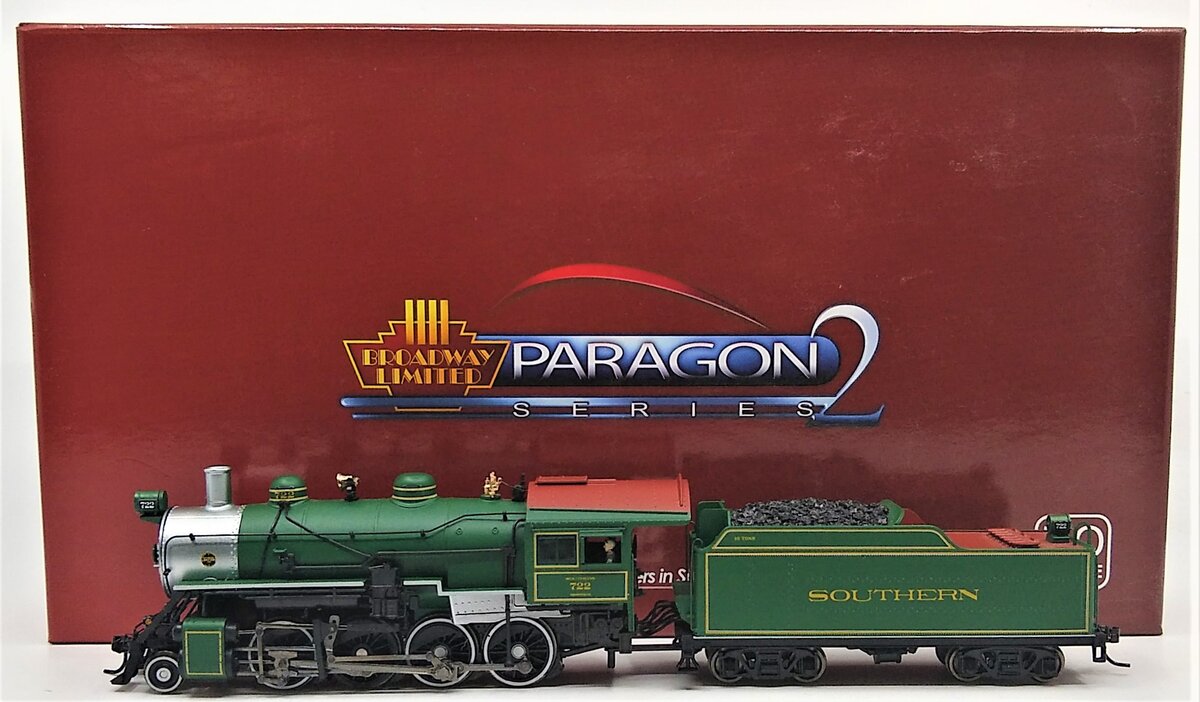 Broadway Limited 2800 HO Southern 2-8-0 Consolidation Steam Loco Sound/DCC #722