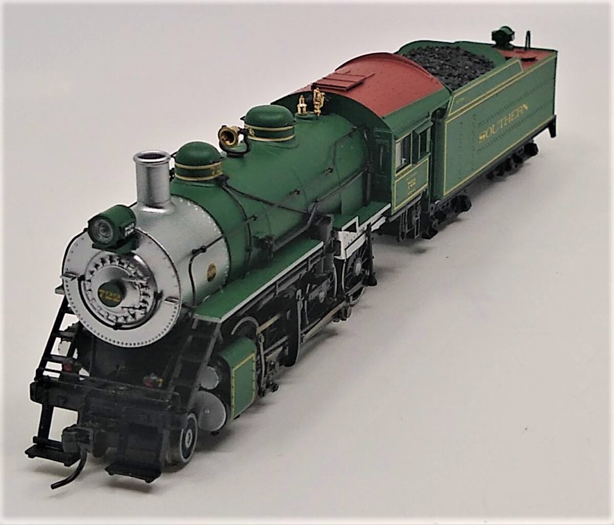 Broadway Limited 2800 HO Southern 2-8-0 Consolidation Steam Loco Sound/DCC #722