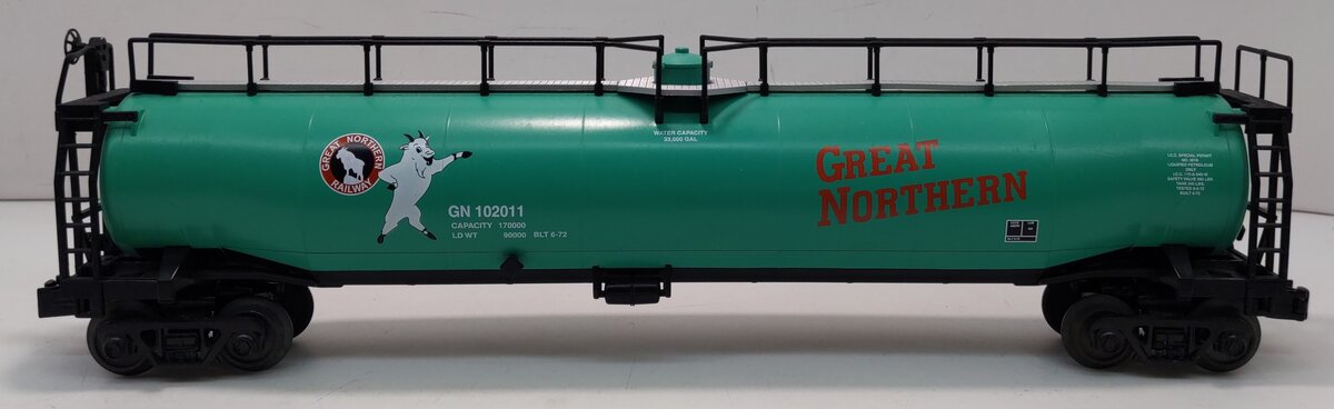 MTH 30-73343 O Great Northern 33K Gallon Tank Car #102011
