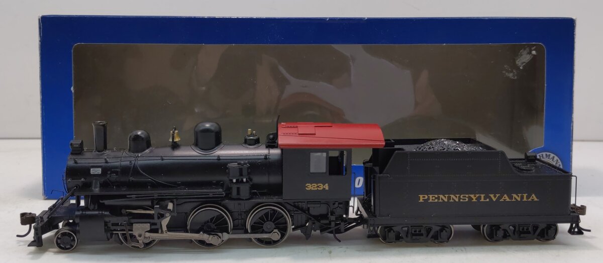 Bachmann 51701 HO Pennsylvania Alco 2-6-0 Steam Locomotive & Tender #3234