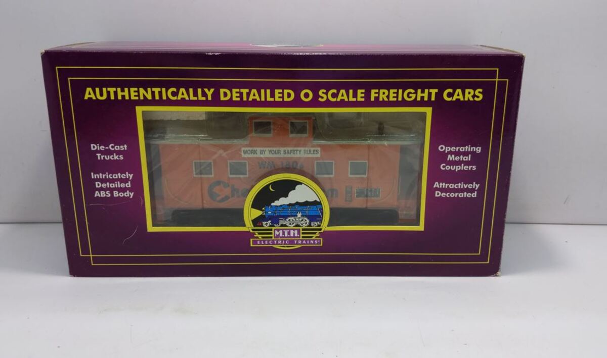 MTH 20-91323 Chessie Center Cupola Steel Caboose