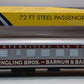 Lionel 6-22628 O Gauge Ringling Bros & BB 18' Aluminum Advertising Car #2