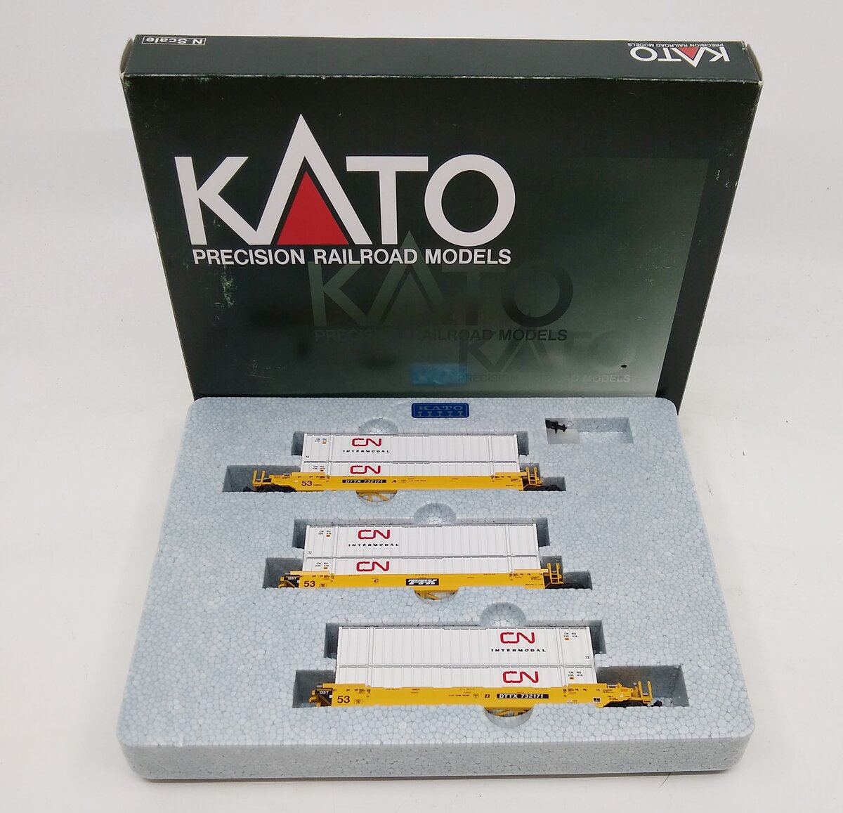 Kato 106-6122 TTX MAXI IV Wellcar #732171 – Trainz