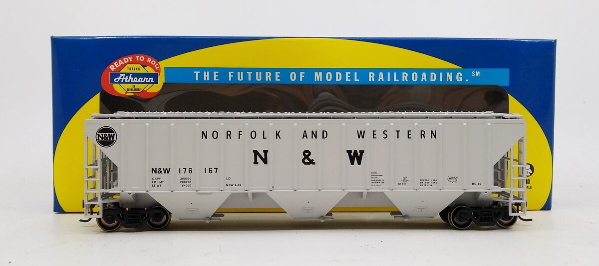 Athearn 72359 N&W 54' PS Covered Hopper #176167