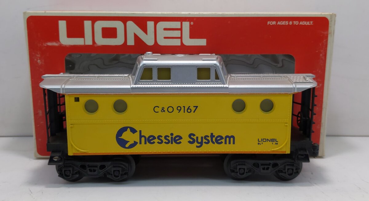 Lionel 6-9167 O-Gauge Chessie System N5C Illuminated Caboose #9167