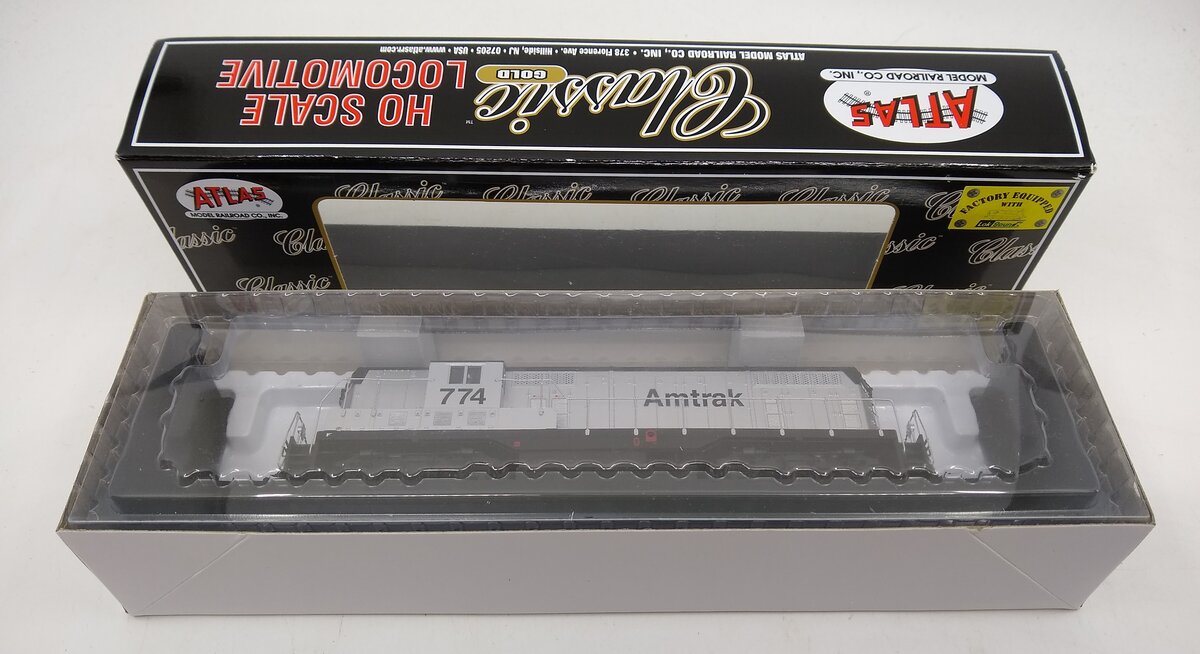 Atlas 10002925 HO Amtrak GP-7 Diesel Locomotive DCC/Sound #774