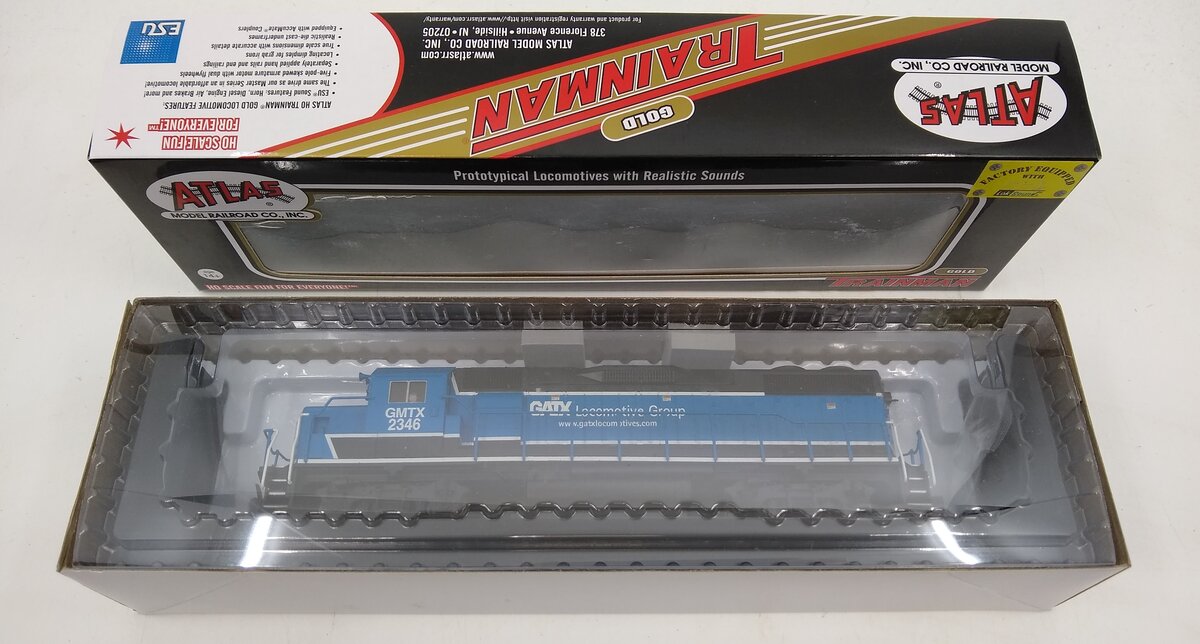 Atlas 10003608 HO Gold GMTX GP38-2 Diesel Locomotive #2346 with Sound