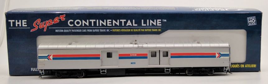 Rapido Trains 106106 HO Amtrak 73' 6" Smooth Side Baggage-Express Car #1146