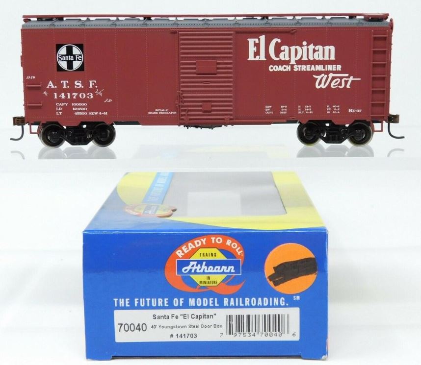 Athearn 70040 HO Santa Fe El Capitan Box Car #141703