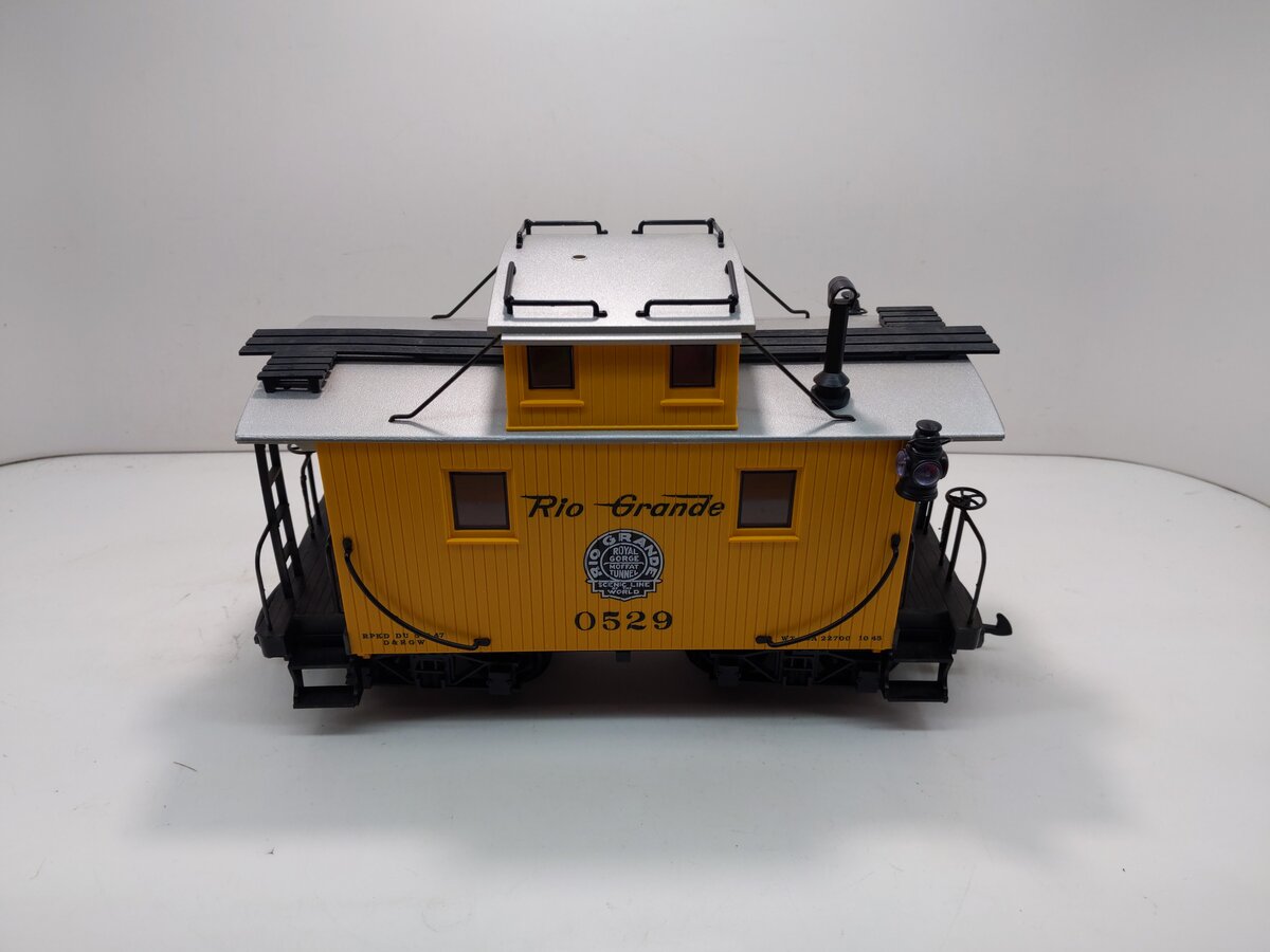 LGB 45650 G Scale Rio Grande Caboose #0529