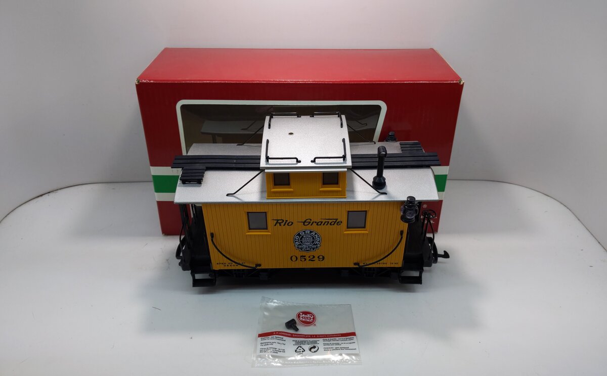 LGB 45650 G Scale Rio Grande Caboose #0529