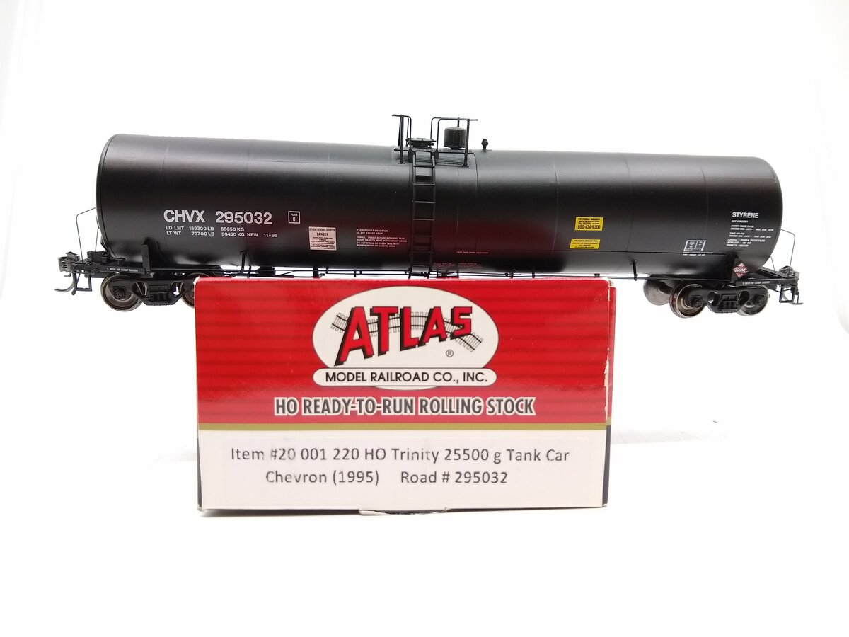 Atlas 20001220 HO Scale CHVX Tank Car #295032