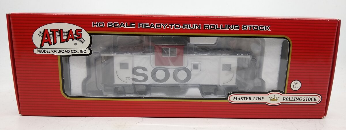Atlas 20001574 HO Soo Line Ext.Vision Caboose #70