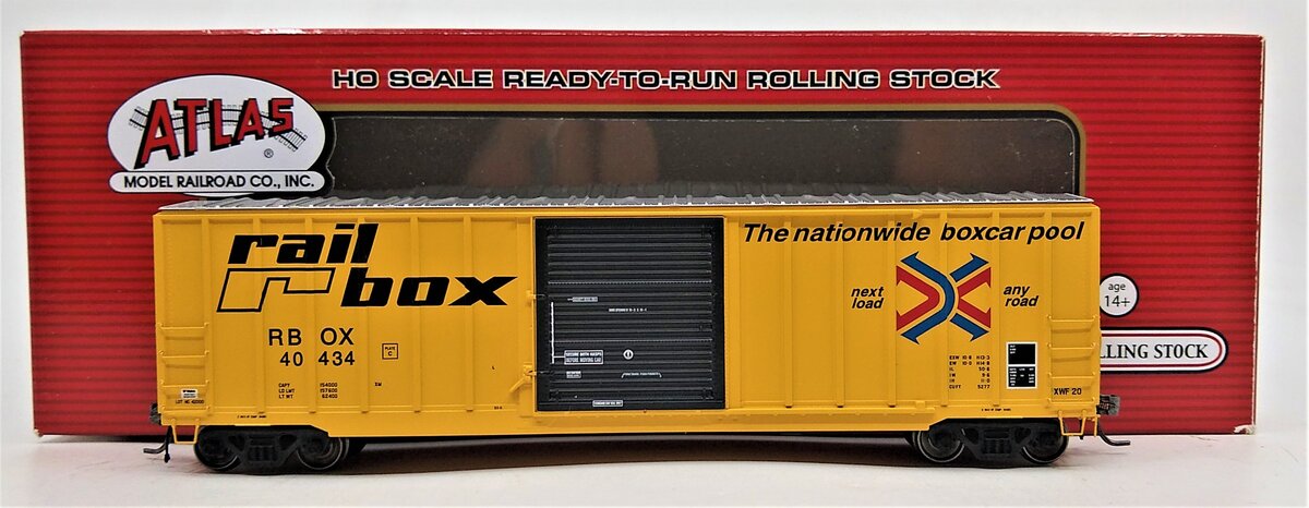 Atlas 20013018 HO Railbox 50' Berwick Boxcar #40434