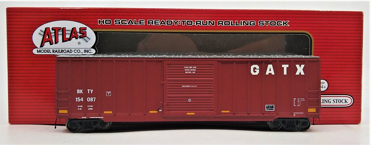 Atlas 20013026 HO GATX 50' Berwick Box Car #154087
