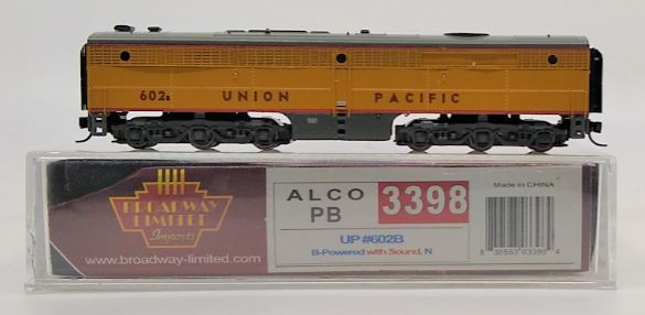 Broadway Limited 3398 N Union Pacific Alco PB1 Paragon2™ Diesel Locomotive #602B