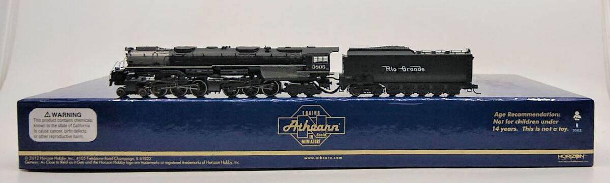 Athearn 22926 N Denver & Rio Grande Western 4-6-6-4 w/DCC & Sound Coal Tender