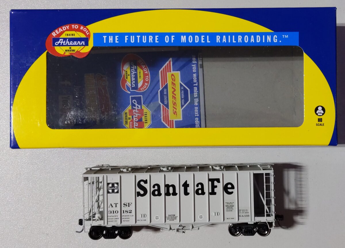 Athearn 87635 HO Santa Fe GATC 2600 Airslide Hopper RTR #310182