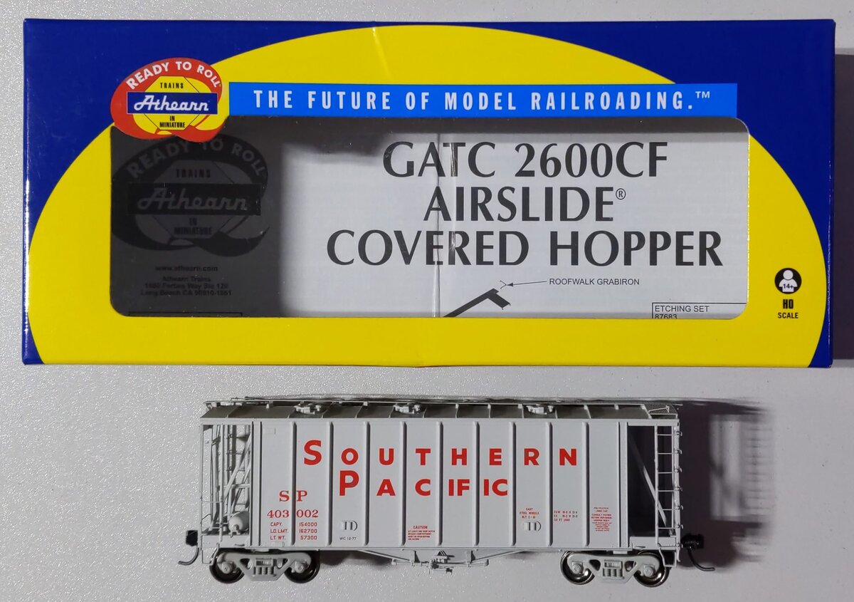 Athearn 87648 HO Southern Pacific GATC 2600 Airslide Hopper RTR #403002