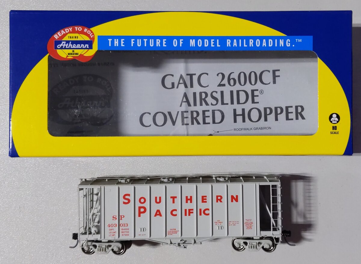 Athearn 87650 HO Southern Pacific GATC 2600 Airslide Hopper RTR #403013