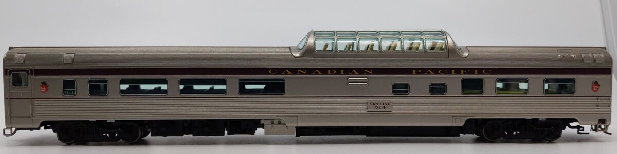 Rapido Trains 116016 HO Canadian Pacific Budd Mid-Train Dome #514