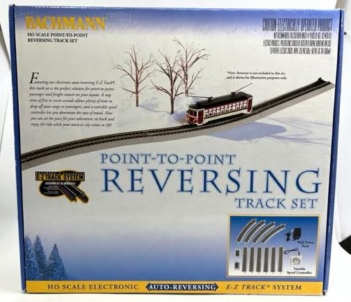 Bachmann 44547 HO Scale Nickel Silver Reversing System E-Z Track Expansion Pack