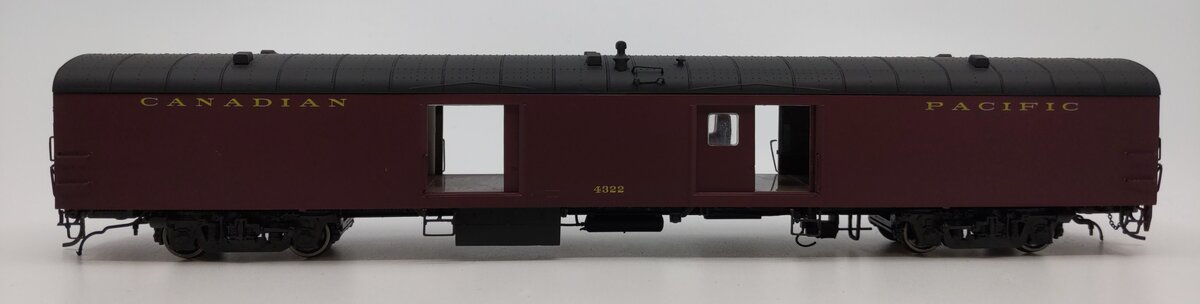 Rapido Trains 106193 HO Canadian Pacific Baggage Express Car #4322