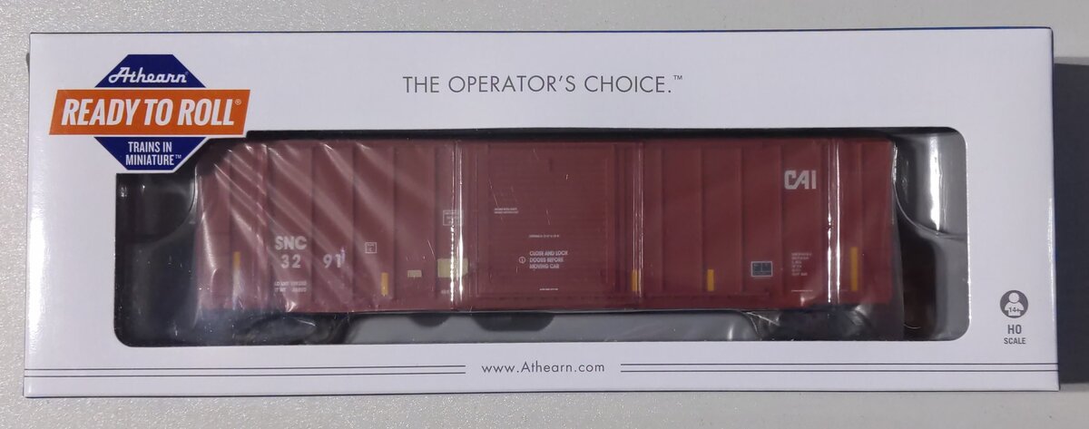 Athearn 14983 HO Saratoga & North Creek RTR 50' FMC 5347 Box #3291