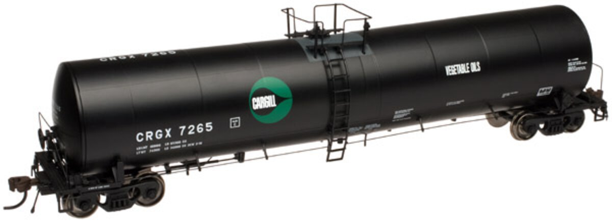 Atlas 20001210 HO Cargill Vegetable Oils Trinity 25.5K Tank Car #7265