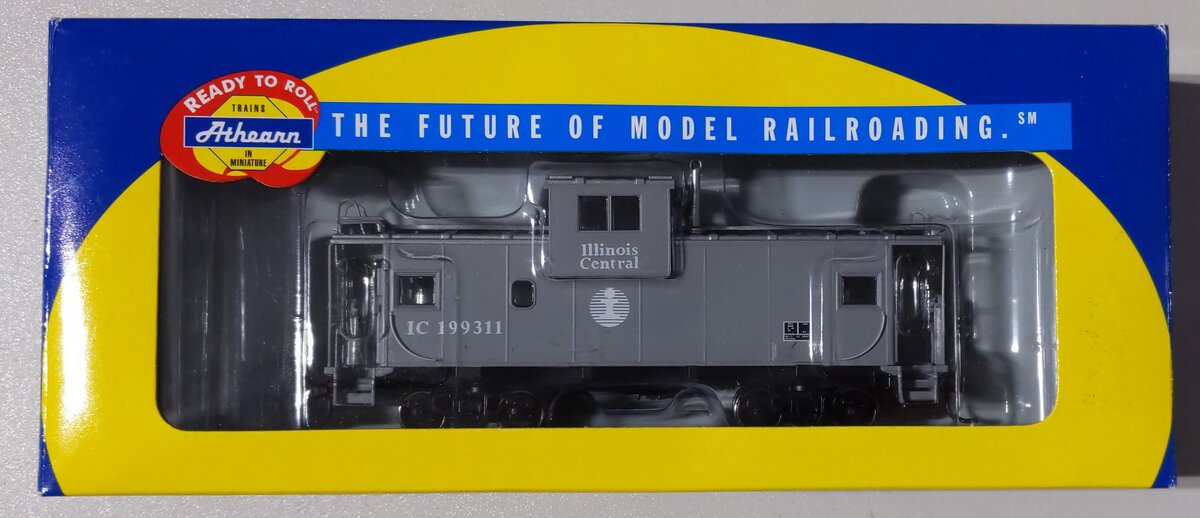 Athearn 75227 HO Scale Illinois Central Side Vision Caboose #199311