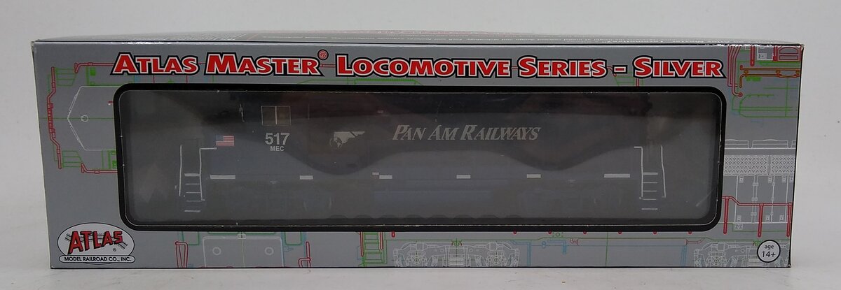 Atlas 10001409 HO Pan Am Railways GMD GP40-2W CN Late Version Diesel #517
