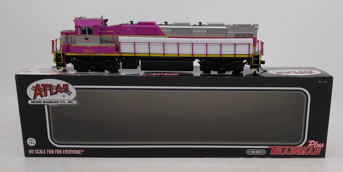 Atlas 10002742 HO MBTA+ Trainman Plus NRE Genset II Diesel Locomotive #3249