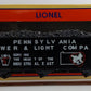 Lionel 6-27419 O Gauge Pennsylvania Power & Light 3-Bay Hopper #333