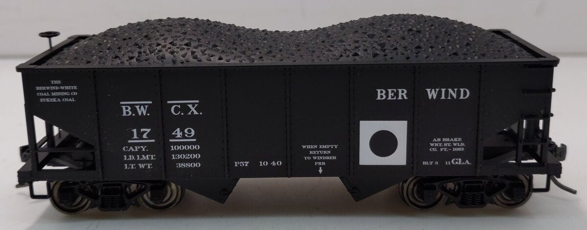 Bowser 40922 HO Berwind White Mining Company BWCX GLa 2-Bay Hopper #1749