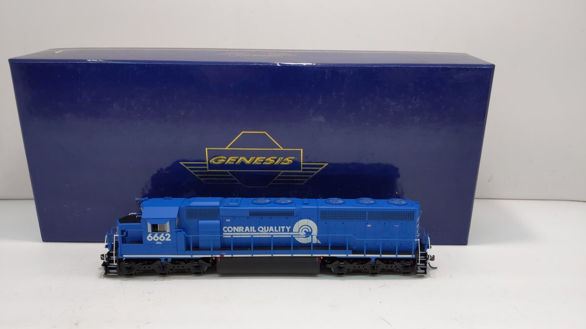 Athearn G86090 HO Conrail SD45-2 Diesel Locomotive #6662