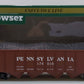 Bowser 40600 HO PRR H-21a Shadow Keystone 4-Bay Hopper #176010