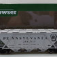 Bowser 41488 HO PRR H-30 Shadow Keystone Covered Hopper, Gray #255517