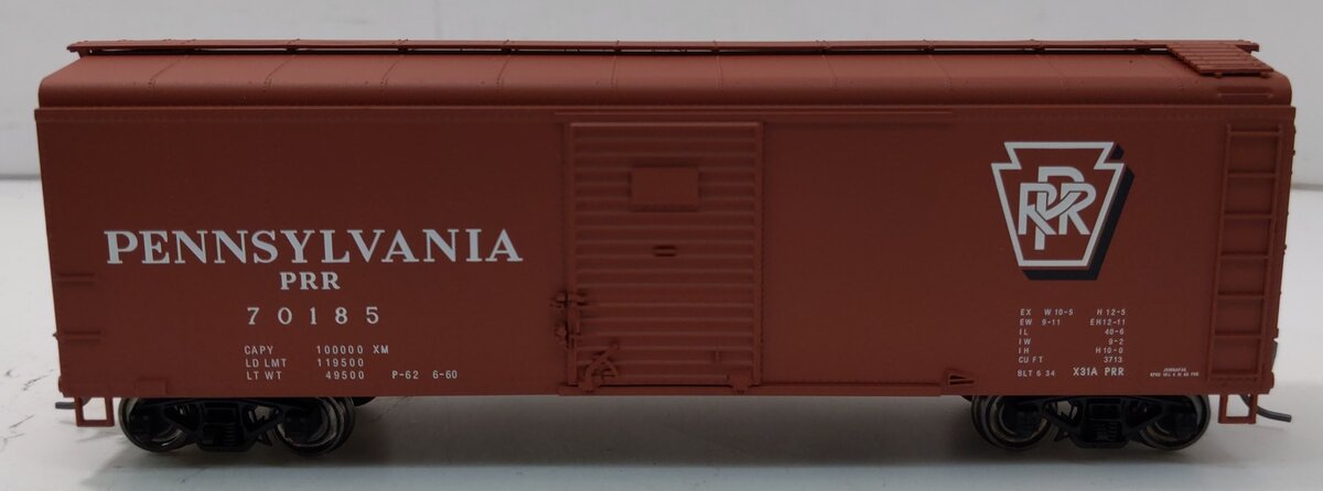 Bowser 41058 HO Pennsylvania X31a Shadow Keystone Boxcar #70185