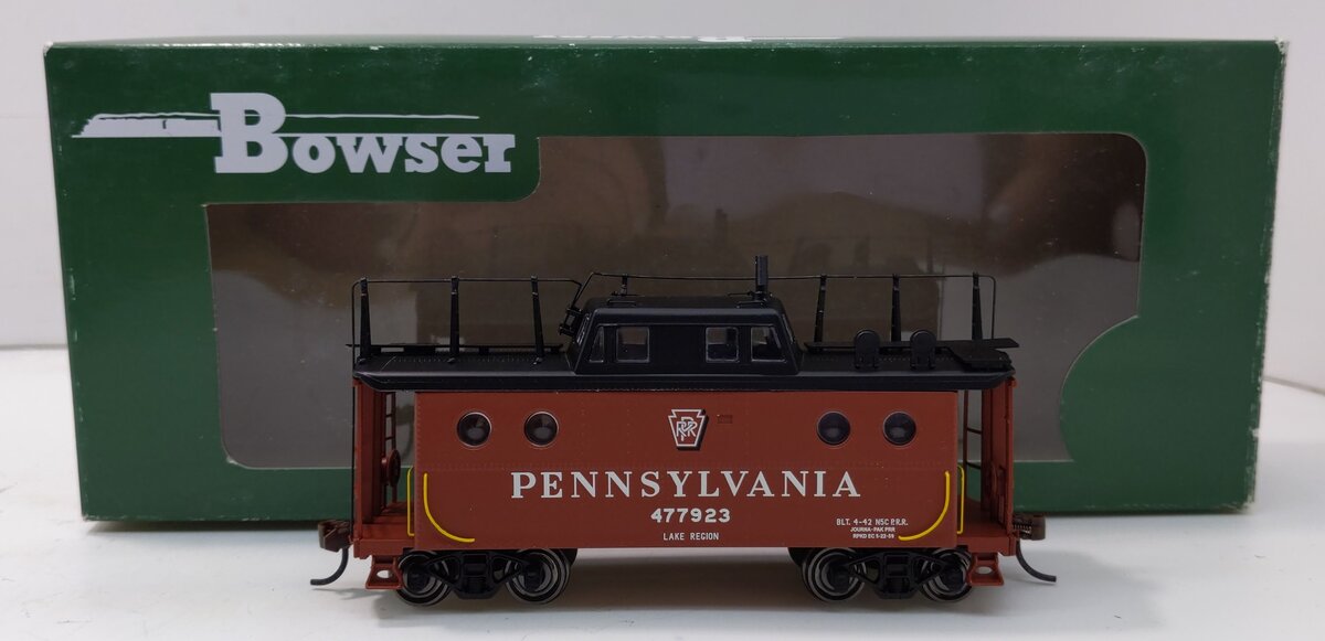 Bowser 41440 HO Pennsylvania Railroad (Lake Region) N5c Caboose #477923