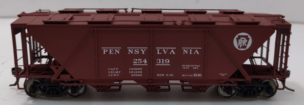 Bowser 40964 HO PRR H30 Circle Keystone Hopper #254319
