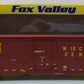 Fox Valley Models 30040 HO Wisconsin Central 7 Post Box Car #20324