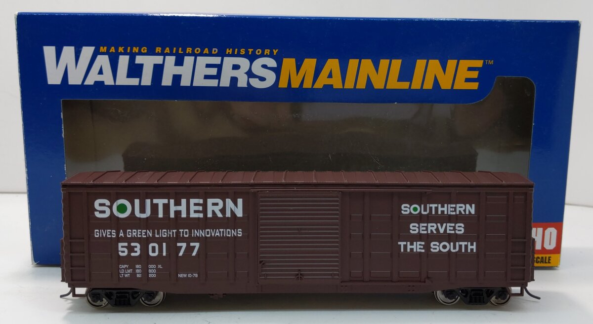 Walthers 910-2316 HO Southern Railway 50' Waffle-Side Boxcar #530177
