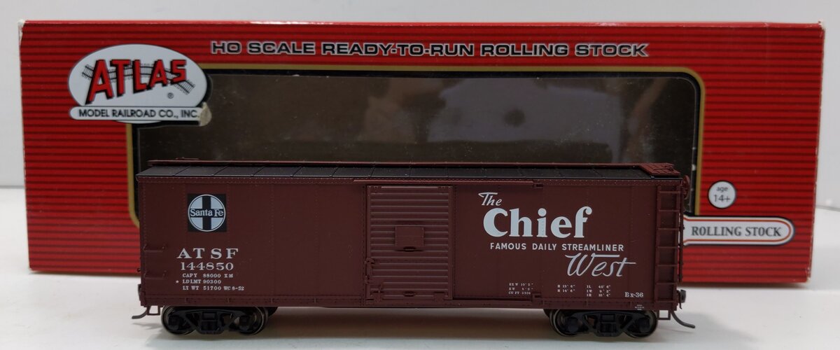 Atlas 20003372 HO Santa Fe USRA Steel Rebuilt Boxcar #144850
