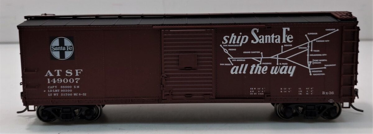 Atlas 20003370 HO Santa Fe USRA Steel Rebuilt Boxcar #149007