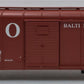 Fox Valley Models 30356 HO Baltimore & Ohio Wagontop Box Car #381968