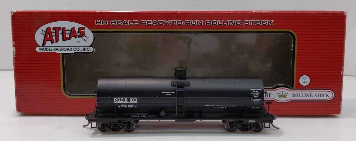 Atlas 20003737 HO Propane Gas Service PGSX 11,000-Gallon Tank Car #103