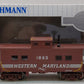 Bachmann 16809 HO Western Maryland Northeast-Style Steel Cupola Caboose #1863