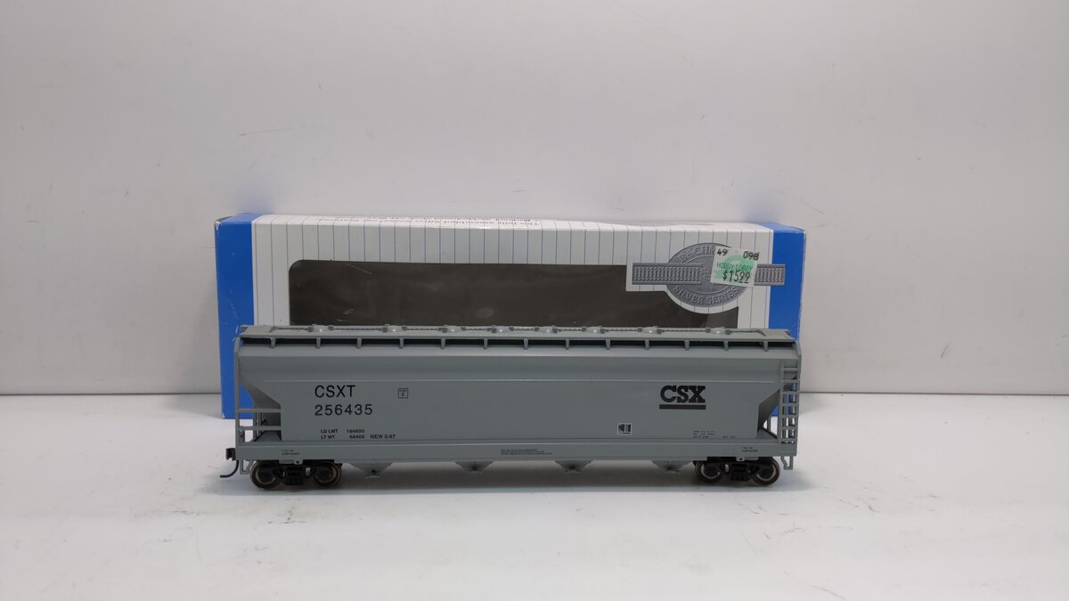 Bachmann 17518 HO CSX Transportation 56' ACF Center-Flow Covered Hopper #2